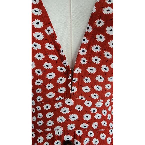 FAITHFULL THE BRAND Women's Casual Danica Floral Nina Midi Dress Size 6 - Picture 6 of 8